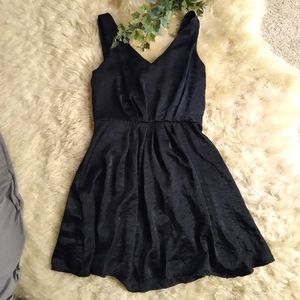 JustFab Black silky dress